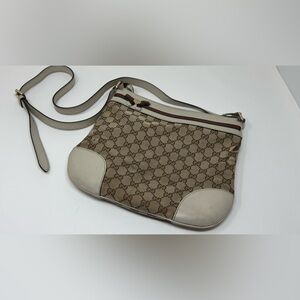 GUCCI Crossbody Bags GG Canvas Messenger Bag